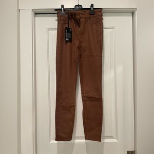 NWT Paige leather like pants size 25